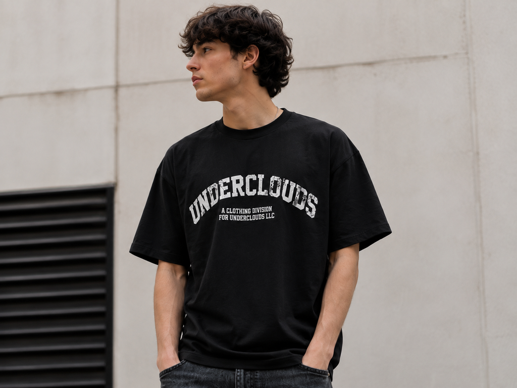 Underclouds Division Tee – Black