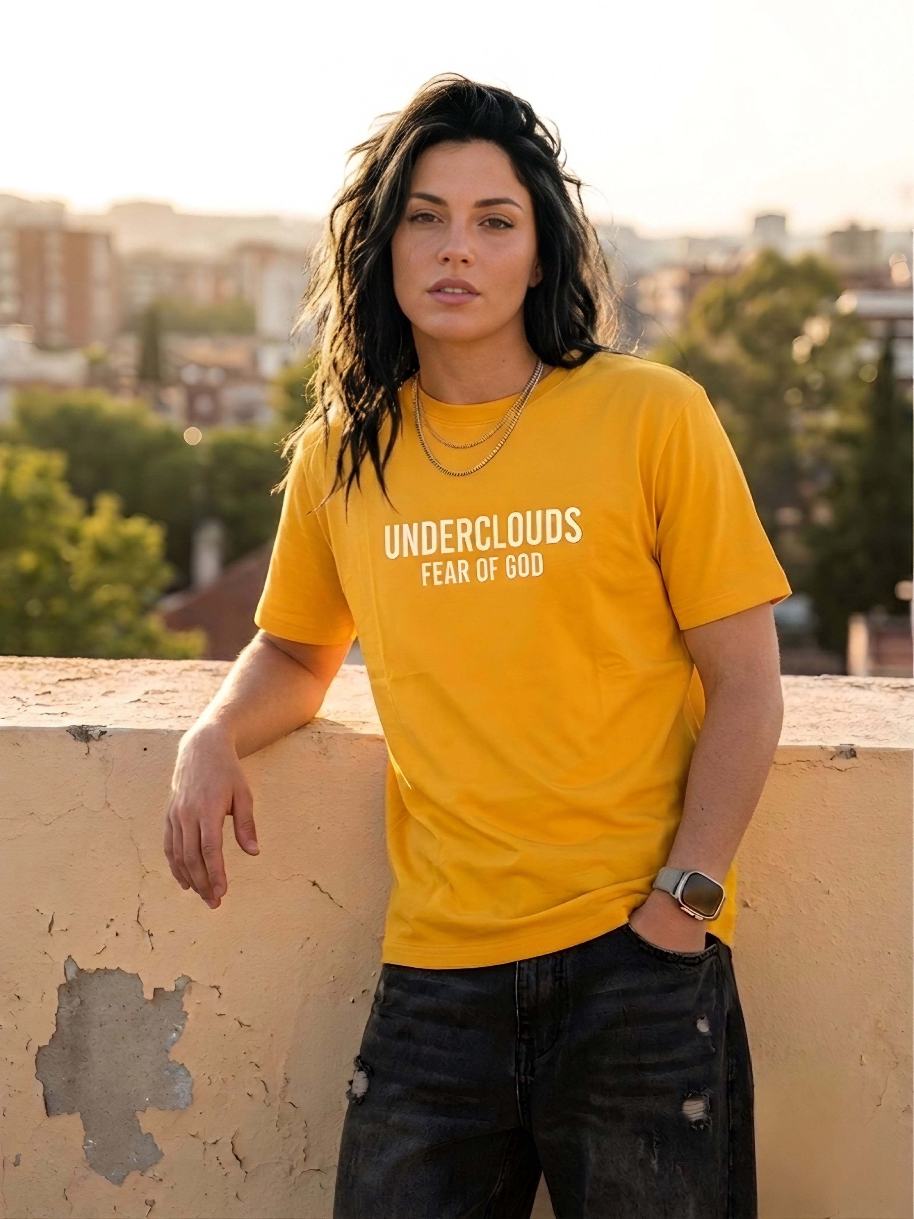 Underclouds Essential Tee – Yellow