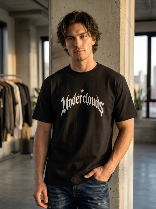 Underclouds Signature Black Tee