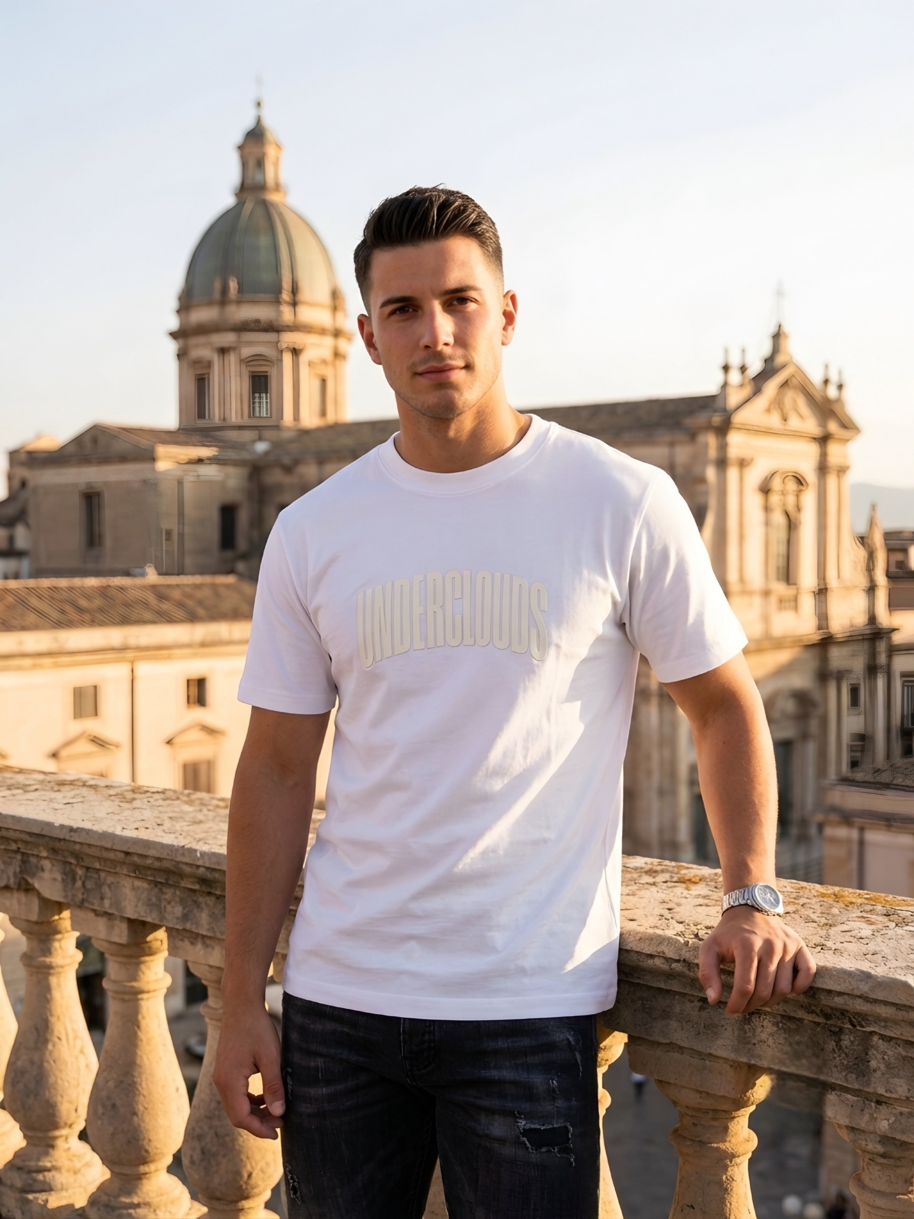 Underclouds Essential White Tee