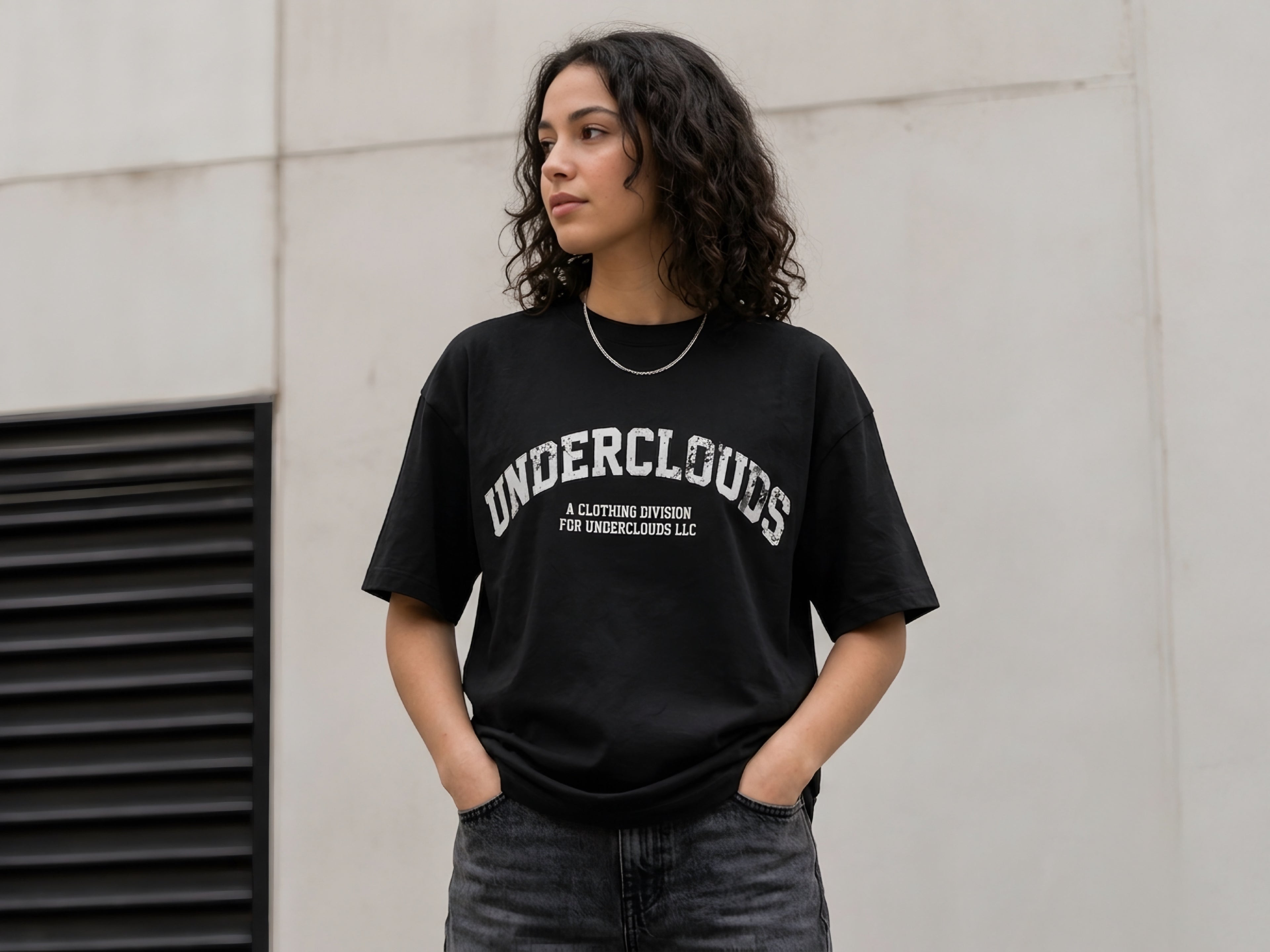 Underclouds Division Tee – Black