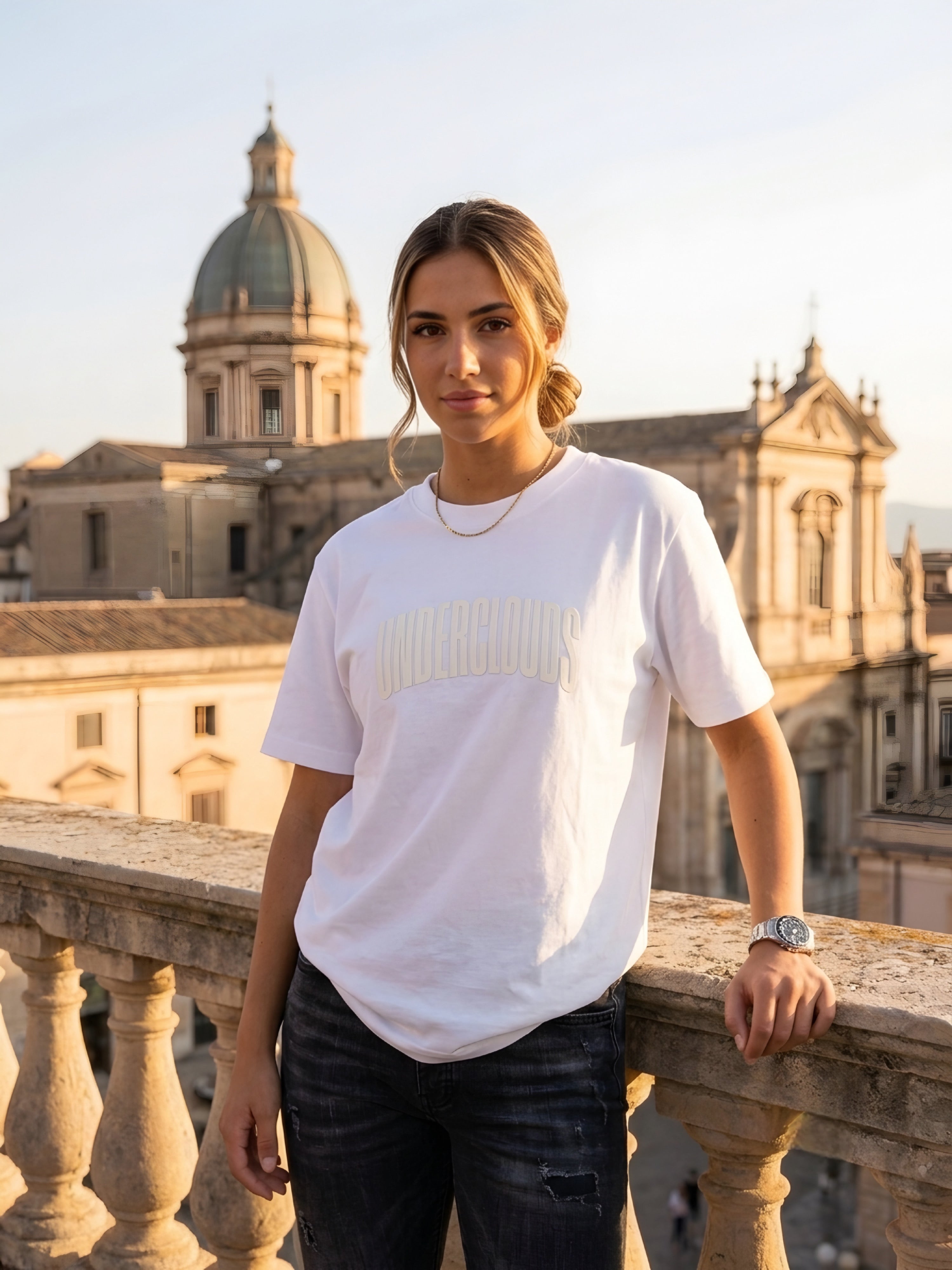 Underclouds Essential White Tee