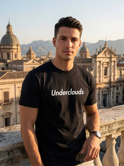 Underclouds Essential Black Tee