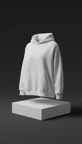 Cloud White Oversized Hoodie